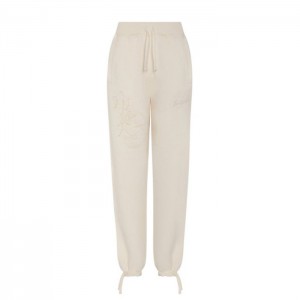 Dámské Jogger Kalhoty Trapstar TS-Star Drawcord Hem Bílé CZ | BO19-659