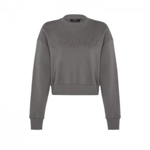 Dámské Top Trapstar Hyperdrive Crewneck Šedé CZ | QL05-154