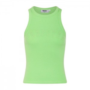 Dámské Top Trapstar Irongate Vest Zelene CZ | IG56-493