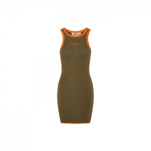 Dámské Šaty Trapstar Contrast Racer Hnědožlutý Oranžové CZ | ZV97-815