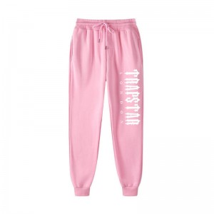 Pánské Kalhoty Trapstar Fleece London Shining Růžové CZ | DK17-750
