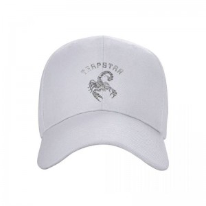 Pánské Klobouky Trapstar Baseball black Cap Bílé CZ | OX79-591