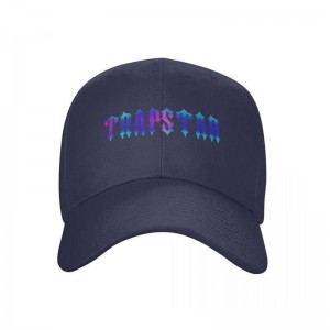 Pánské Klobouky Trapstar Black Cap Blankyt CZ | YP27-098