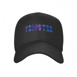Pánské Klobouky Trapstar Black Cap Černé CZ | WG51-290