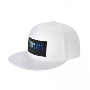 Pánské Klobouky Trapstar Chenille Baseball Cap Bílé CZ | PZ22-437