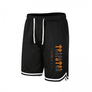 Pánské Kraťasy Trapstar Merch Černé CZ | AE59-056