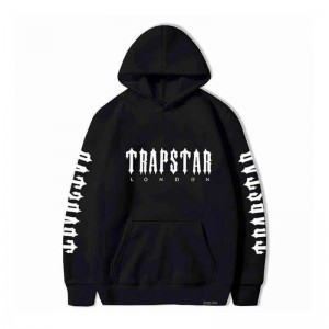 Pánské Mikina s Kapucí Trapstar London Galaxy City Černé CZ | DA95-489
