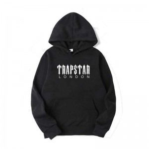 Pánské Mikina s Kapucí Trapstar Streetwear London Galaxy Černé CZ | MA94-250