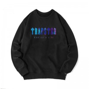 Pánské Mikiny Trapstar Crewneck It's a Secret Černé CZ | BN68-882