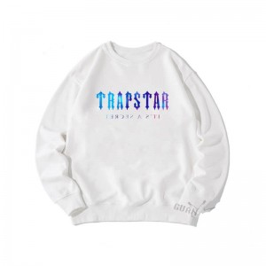 Pánské Mikiny Trapstar Crewneck It's a Secret Bílé CZ | RA14-962