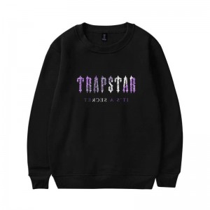 Pánské Mikiny Trapstar It's a Secret Shining Galaxy Černé CZ | LJ87-856