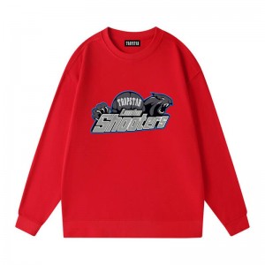 Pánské Mikiny Trapstar London Its Shooters Logo Červené CZ | SU31-052
