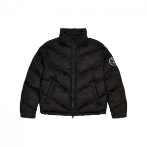 Pánské Svrchní Oblečení Trapstar Hyperdrive Sleeve Puffer Černé Maskáčové CZ | BB73-156