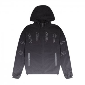 Pánské Svrchní Oblečení Trapstar Irongate Windbreaker Černé CZ | XG54-073