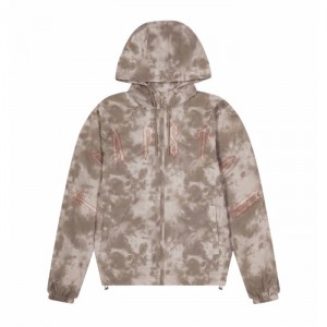 Pánské Svrchní Oblečení Trapstar Pigment Irongate Windbreaker Káva CZ | RW71-572