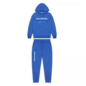 Pánské Tepláky Trapstar Chenille Decoded 2.0 S Kapucí Blankyt CZ | WN60-340