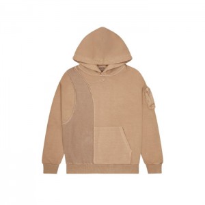 Pánské Tepláky Trapstar Construct Hyperdrive Hoodie Káva CZ | NG11-437