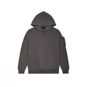 Pánské Tepláky Trapstar Construct Hyperdrive Hoodie Černé CZ | QN42-209