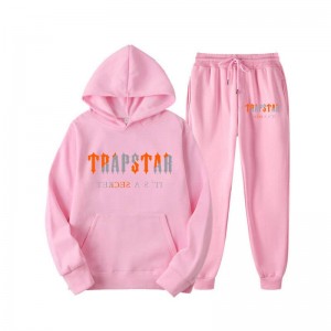 Pánské Tepláky Trapstar Fleece It's Secret Růžové CZ | KY52-179