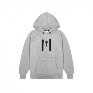 Pánské Tepláky Trapstar Irongate T Trap Fleece Hoodie Šedé CZ | NS13-375