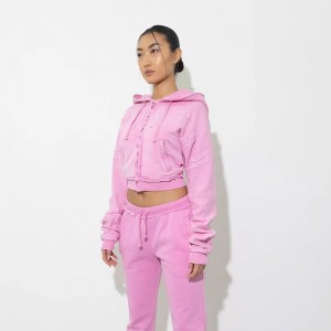 Pánské Tepláky Trapstar Irongate Women Cropped Růžové CZ | MB44-627