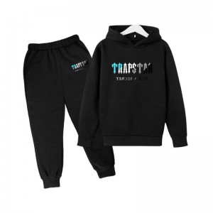 Pánské Tepláky Trapstar It's a Funny Shining Černé CZ | JF02-616