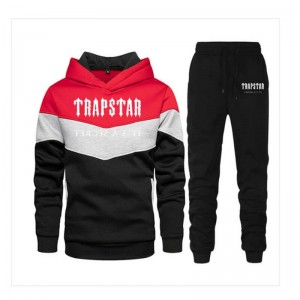 Pánské Tepláky Trapstar Jogging Suit Logo Černé CZ | LG59-542