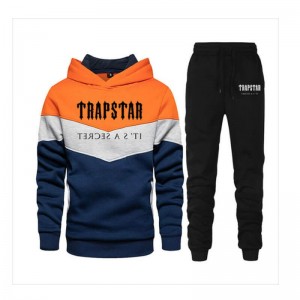 Pánské Tepláky Trapstar Jogging Suit NavyBlue CZ | IP43-054