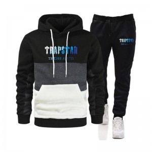 Pánské Tepláky Trapstar Merch It's a Secret Printed Logo Černé CZ | MM00-498