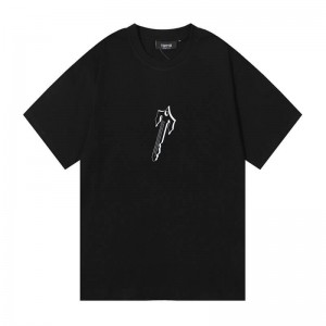 Pánské Tričko Trapstar Anime Key T Logo Černé CZ | HM24-034