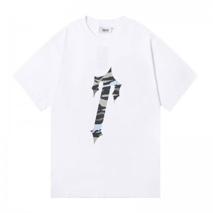 Pánské Tričko Trapstar Black Its a Secret Bílé CZ | EI48-980