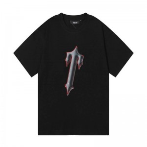 Pánské Tričko Trapstar Central Tee And Irongate Černé CZ | GW57-520