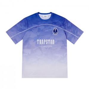Pánské Tričko Trapstar Irongate Football Jersey Blankyt CZ | NA92-568