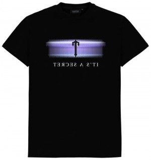 Pánské Tričko Trapstar Irongate T Fade Černé CZ | FW18-068
