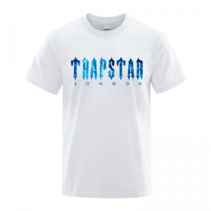 Pánské Tričko Trapstar London Chenille Tee Bílé CZ | RX95-290