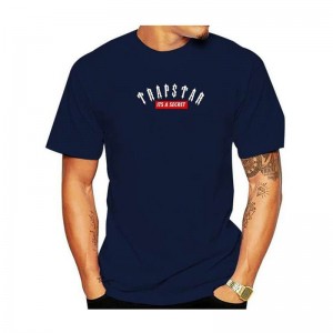 Pánské Tričko Trapstar London Co-Branded Krátké Sleeve Blankyt CZ | GO73-747