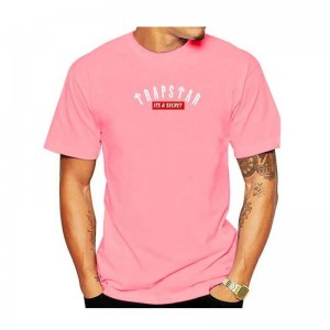 Pánské Tričko Trapstar London Co-Branded Krátké Sleeve Růžové CZ | OC61-136