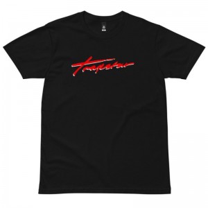 Pánské Tričko Trapstar Red Logo Červené CZ | DO81-322