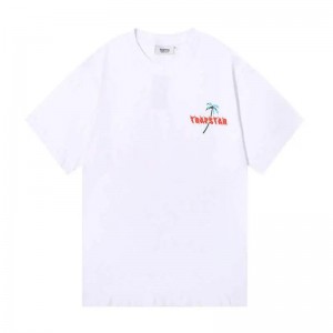 Pánské Tričko Trapstar Rest When I’m Dead Tee Bílé CZ | BG88-543