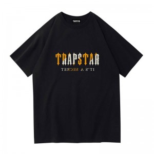 Pánské Tričko Trapstar Shinning Galaxy its a Secret Černé CZ | YO32-497