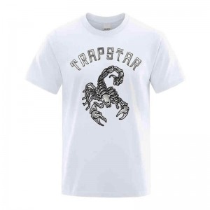 Pánské Tričko Trapstar Spider Printed Grafická Tee Bílé CZ | SC31-328