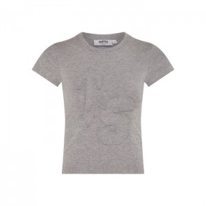 Pánské Tričko Trapstar TS-Star Applique Baby Tee Šedé CZ | CR41-763